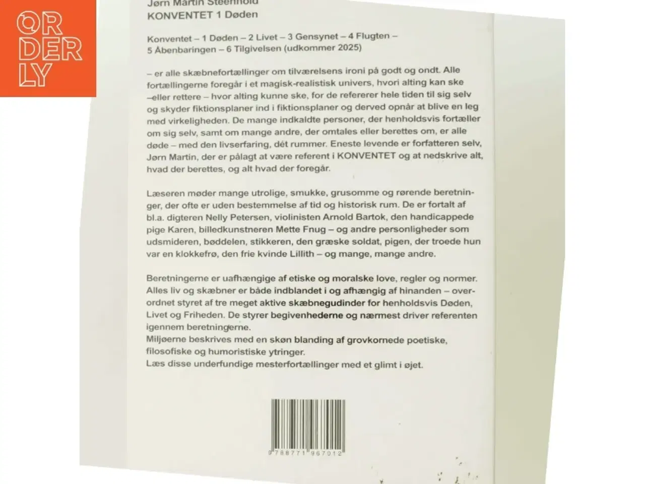 Billede 3 - Konventet - døden af Jørn Martin Steenhold (Bog)