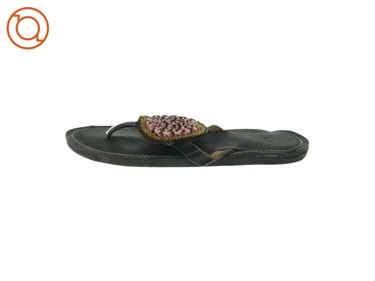 Billede 1 - Sorte klipklapper med udsmykninng