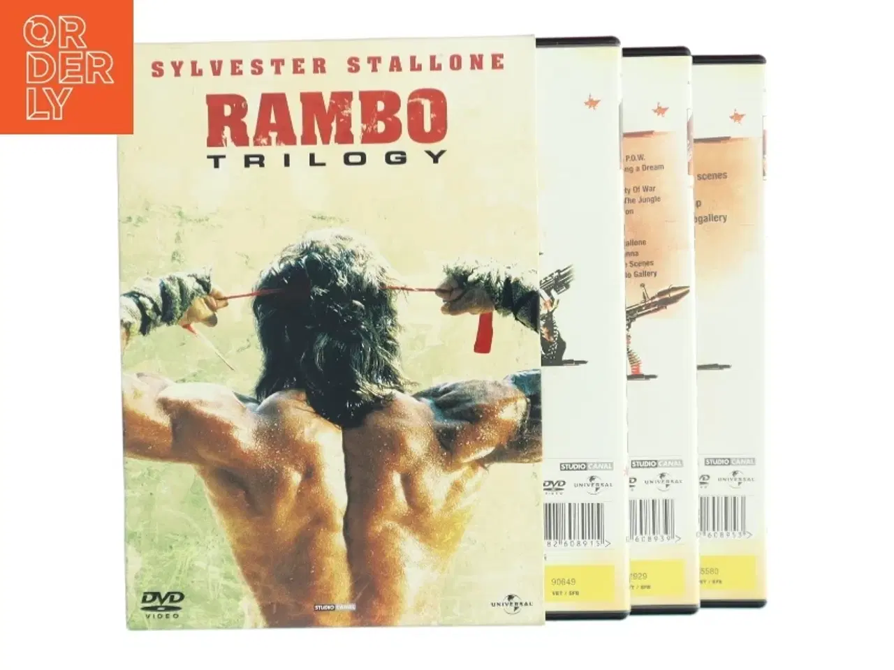 Billede 1 - Rambo Trilogy (-) med Sylvester Stallone (DVD)