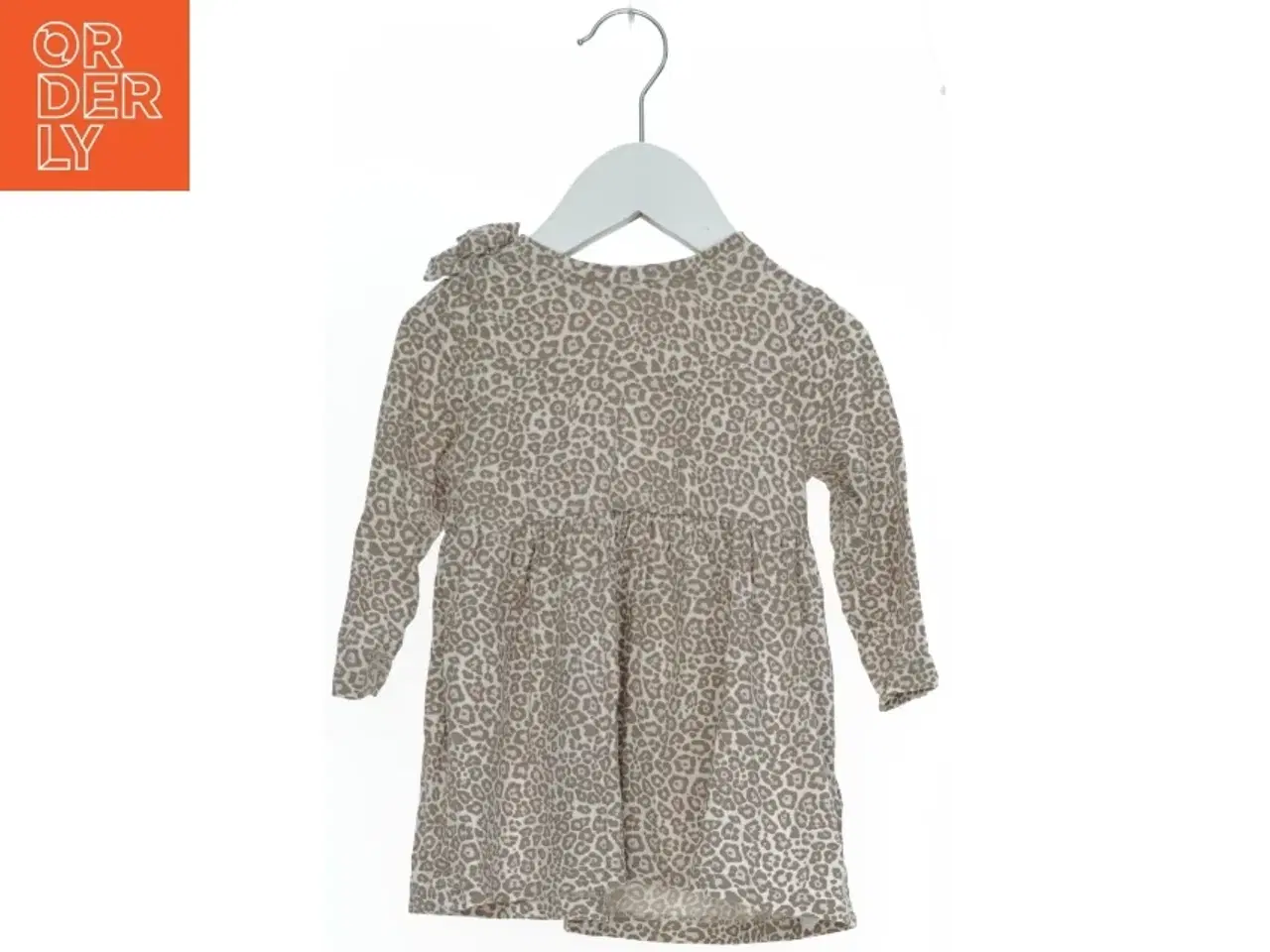 Billede 1 - Leopardmønstret børnekjole fra Name It (str. 74)