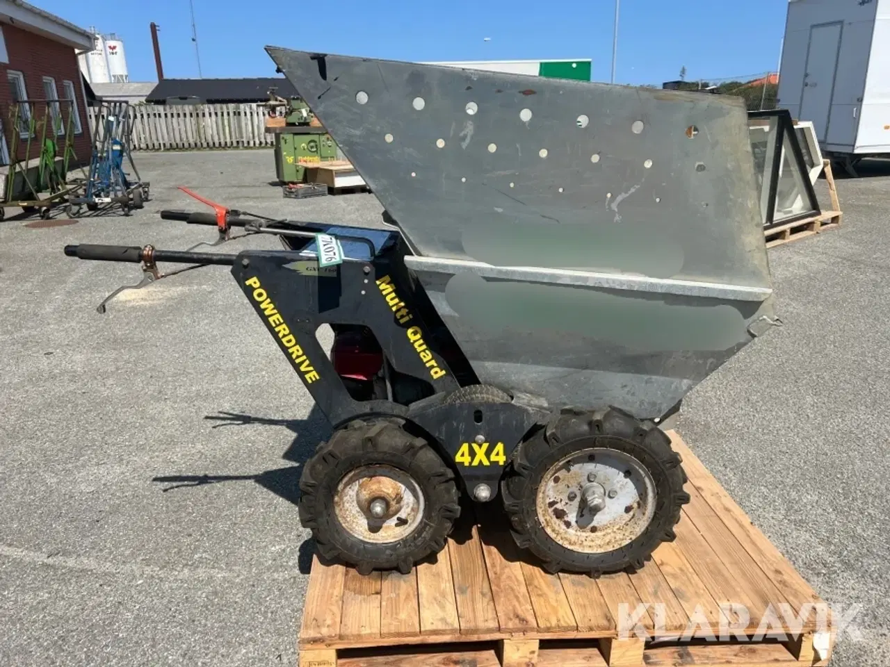 Billede 7 - Motorbører Multi Quard Powerdrive 4x4