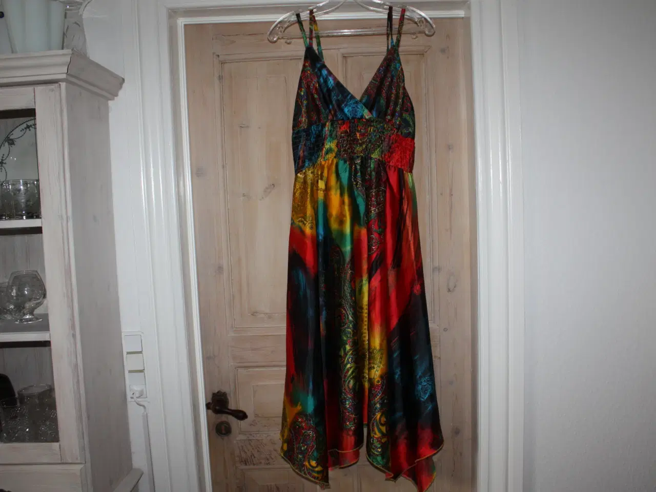Billede 1 - Sommer kjole str. L 100% viscose