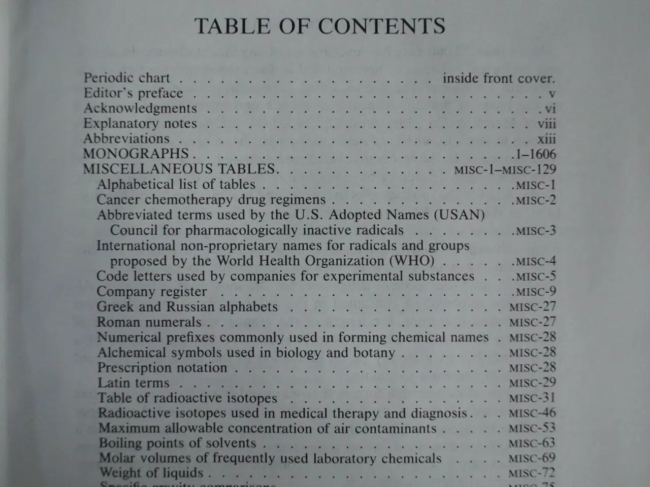 Billede 3 - the merck index -continental edition