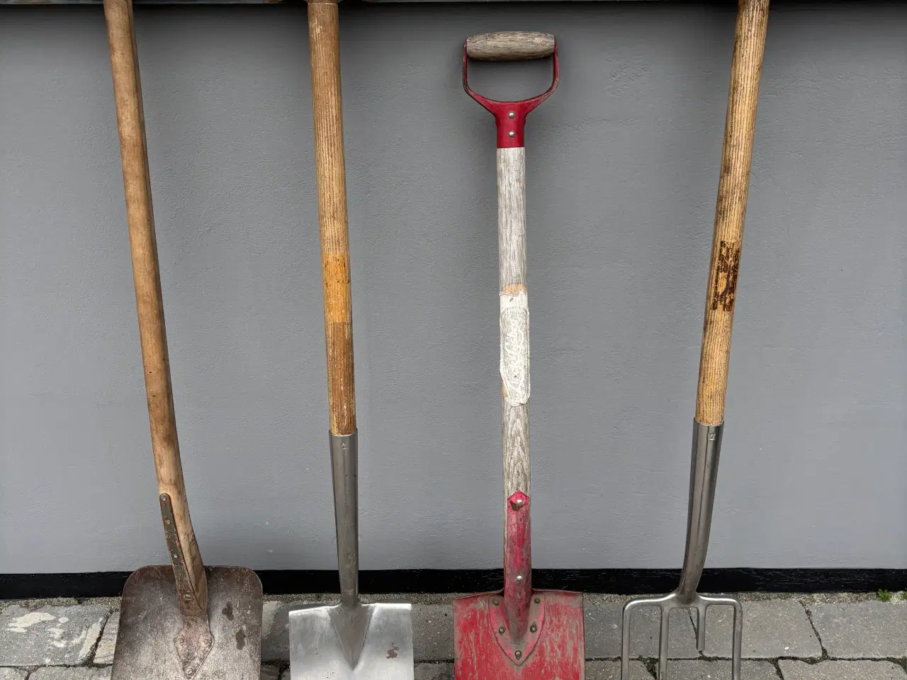 Billede 1 - SkovlSpadeSæt - Skovl/2xSpader og Greb