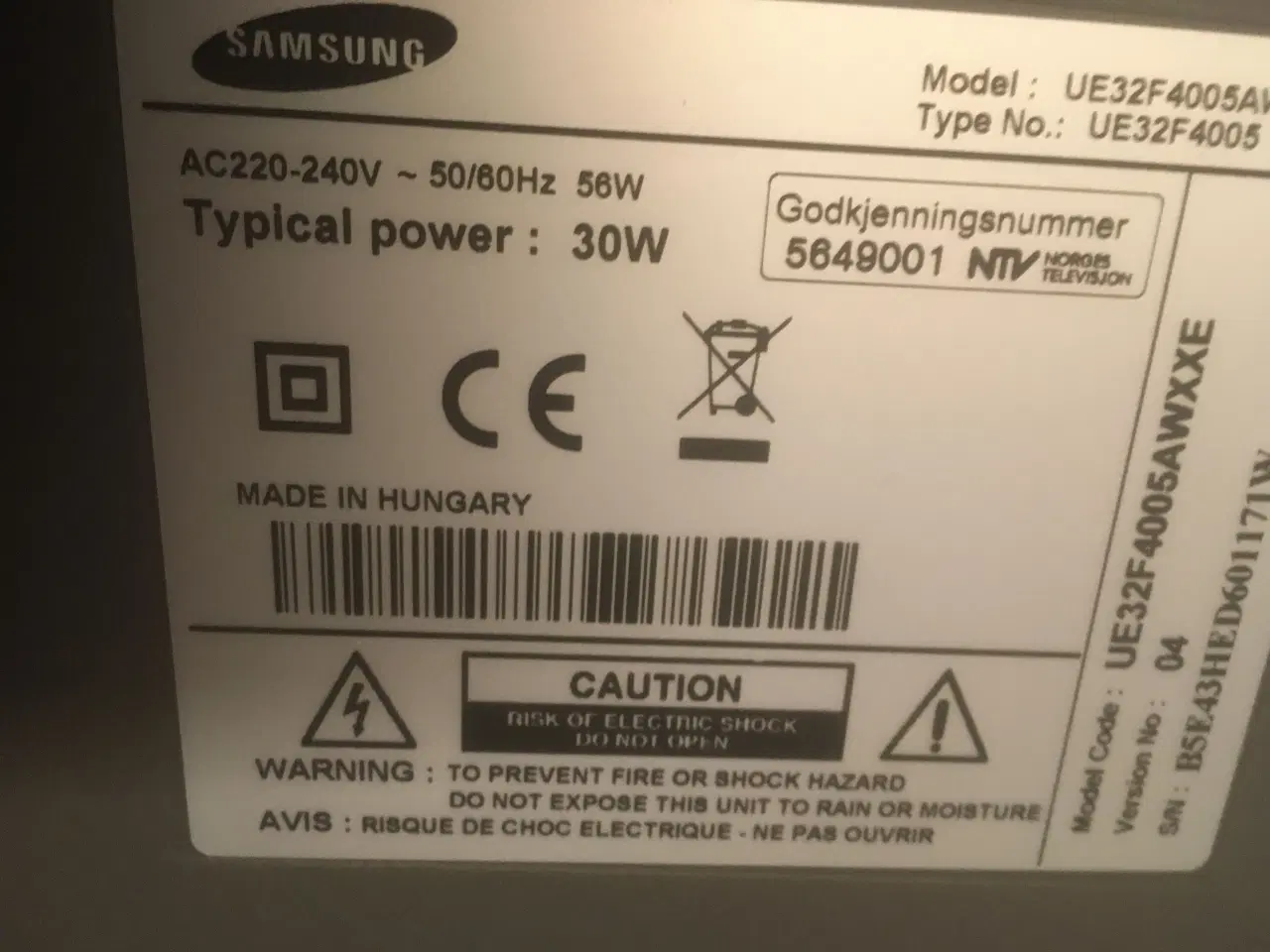 Billede 4 - Fladskærm TV 32”
