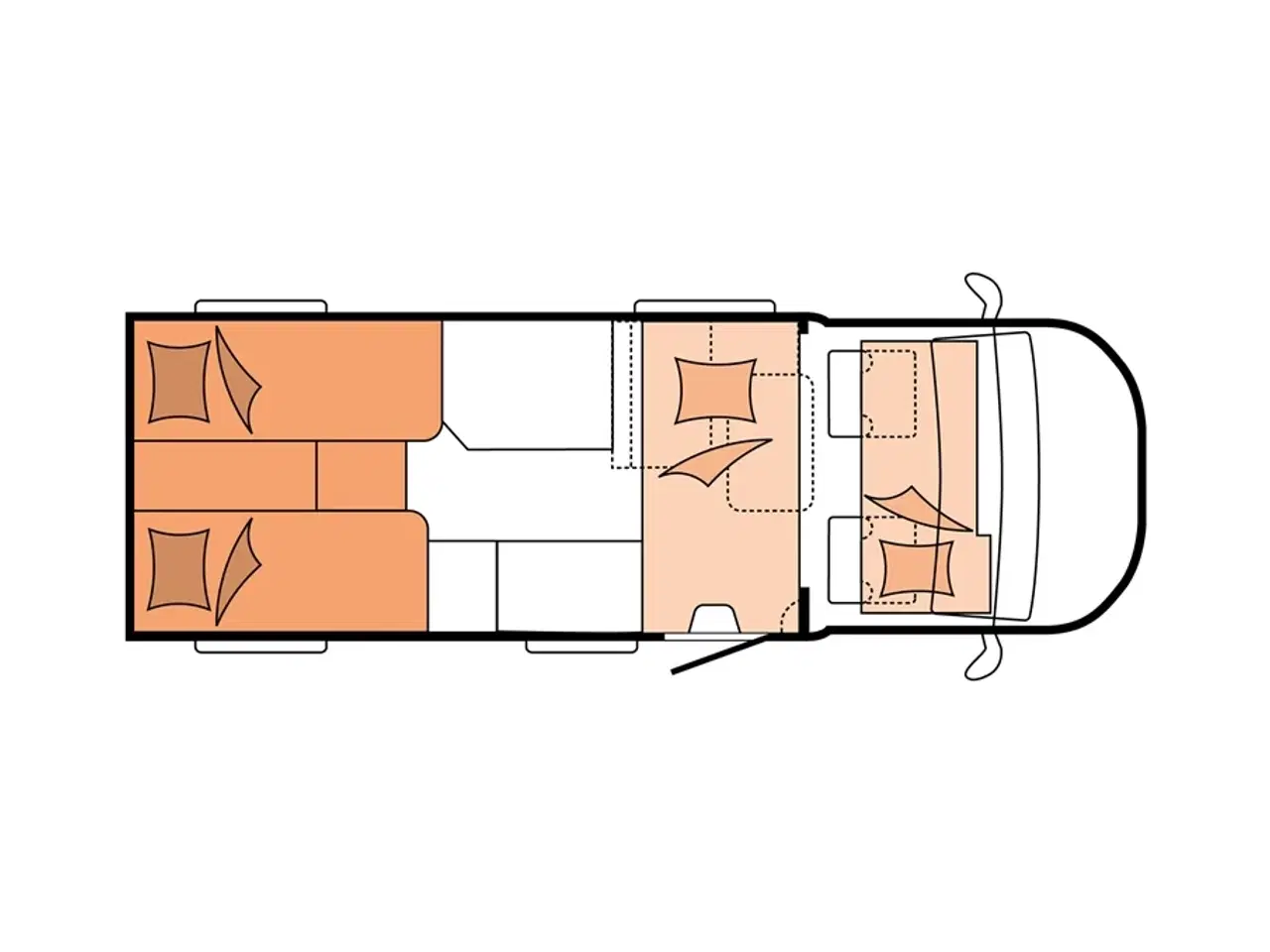 Billede 7 - 2025 - Hobby Ontour C 680 GE   NY 2025 m/AUT. GEAR, ADAPTIV FARTPILOT mv. SUPER LÆKKER AUTOCAMPER. NU PÅ LAGER !