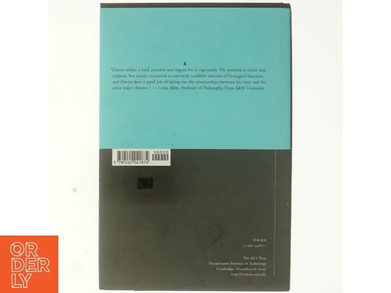 Billede 3 - Norms of nature : naturalism and the nature of functions af Paul Sheldon Davies (Bog)