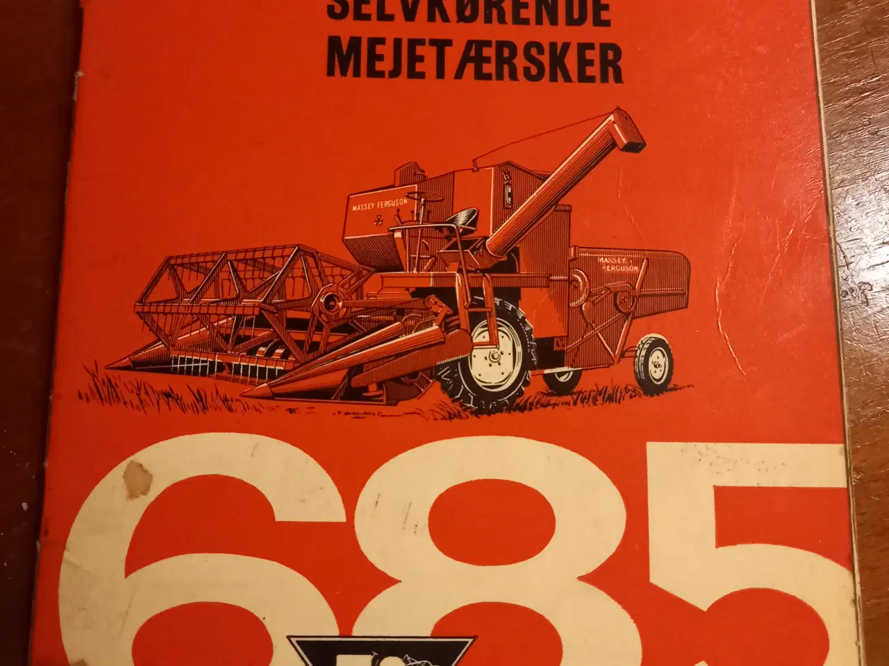 Billede 1 - Massey-Ferguson 685 instruktionsbog 