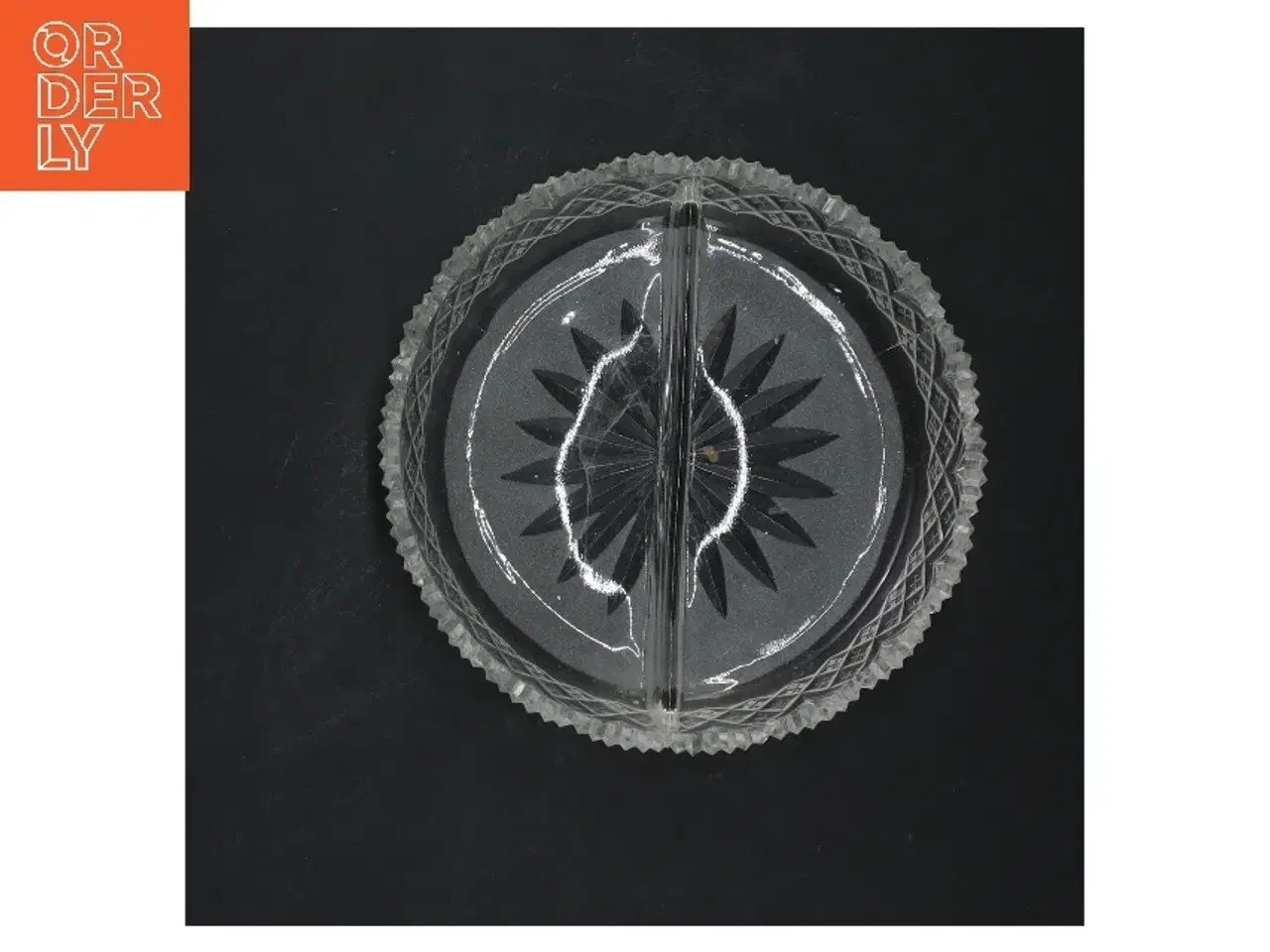 Billede 3 - Gammel Krystal glasskål fra holmegaard(str. Ø 14,5 cm)