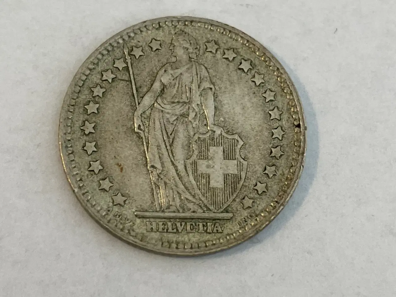 Billede 2 - 1 Franc Switzerland 1958