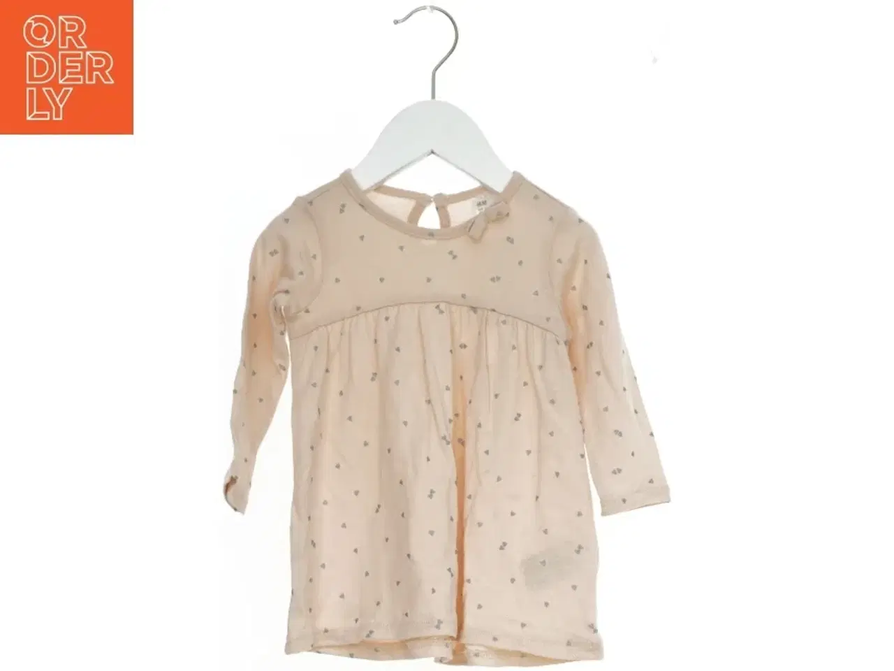 Billede 1 - Lyserød kjole med gråt mønster fra H&M (str. 74)