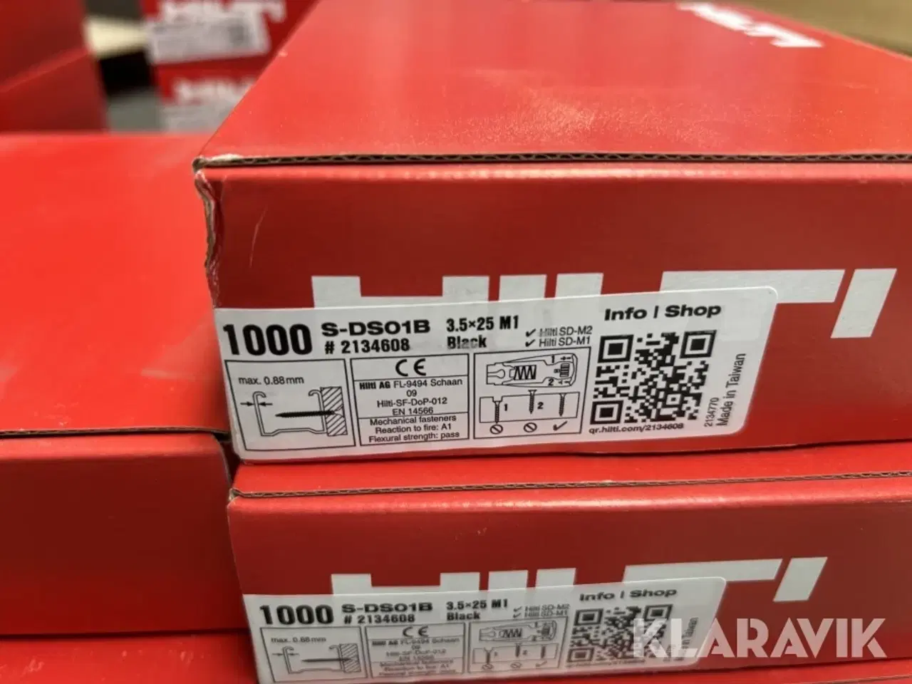 Billede 10 - Gipsskruer Hilti 64 kasser