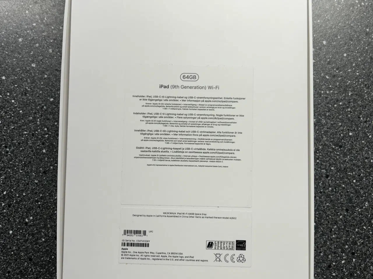 Billede 6 - iPad 9 gen, 64 gb space grey som ny