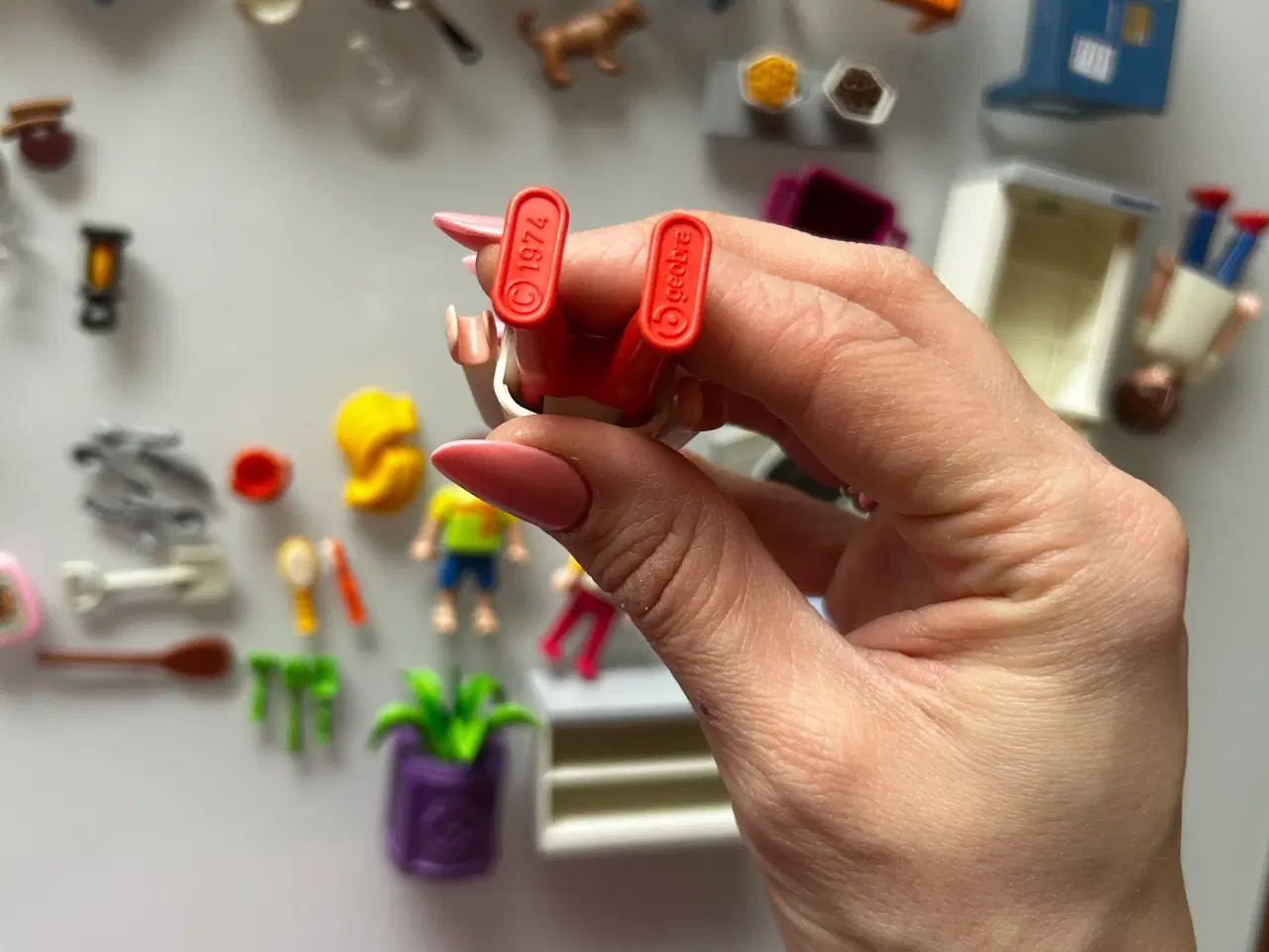 Billede 9 - Playmobil køkken med figurer