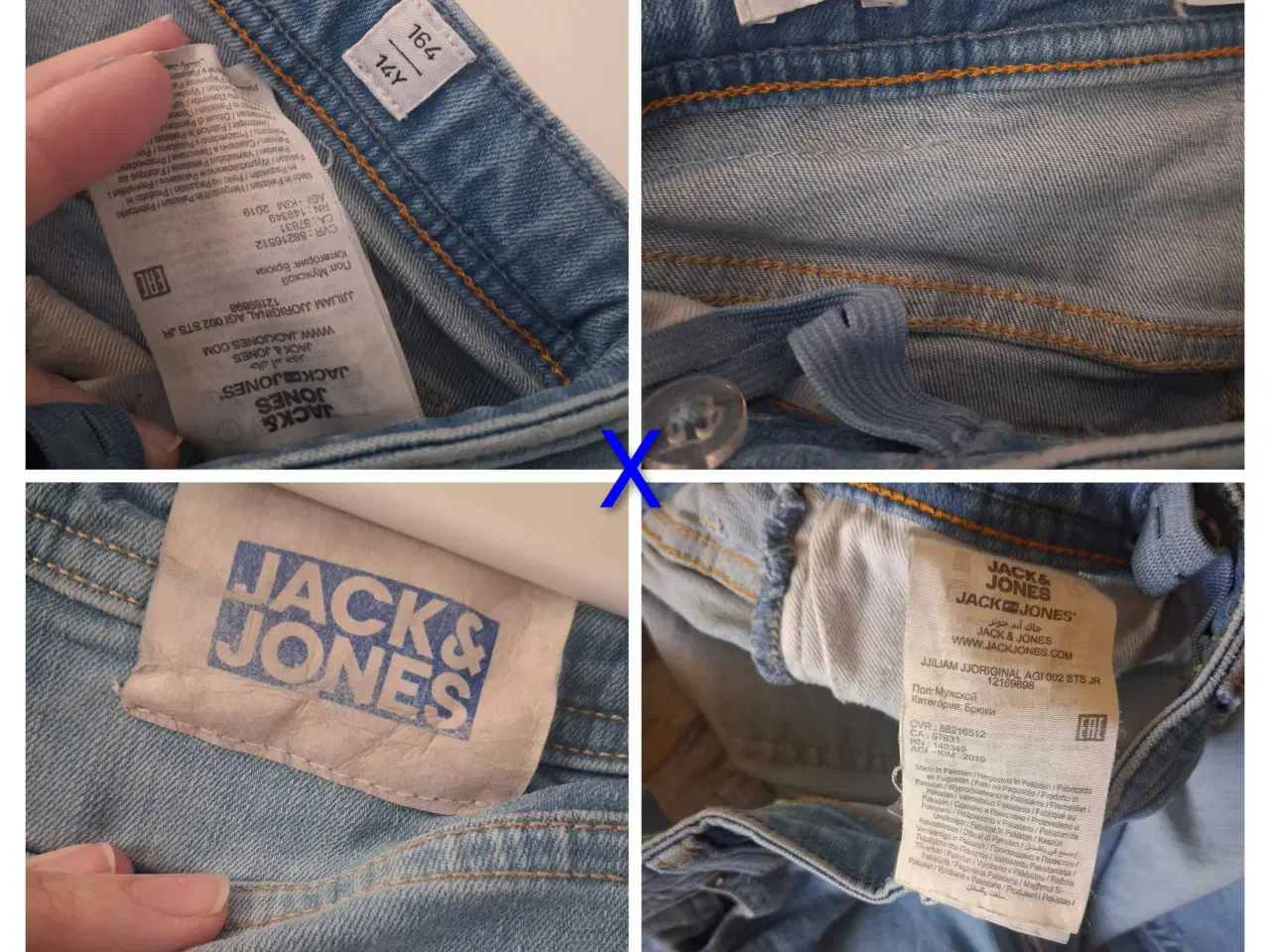 Billede 4 - 164, 2x Jack & Jones jeans