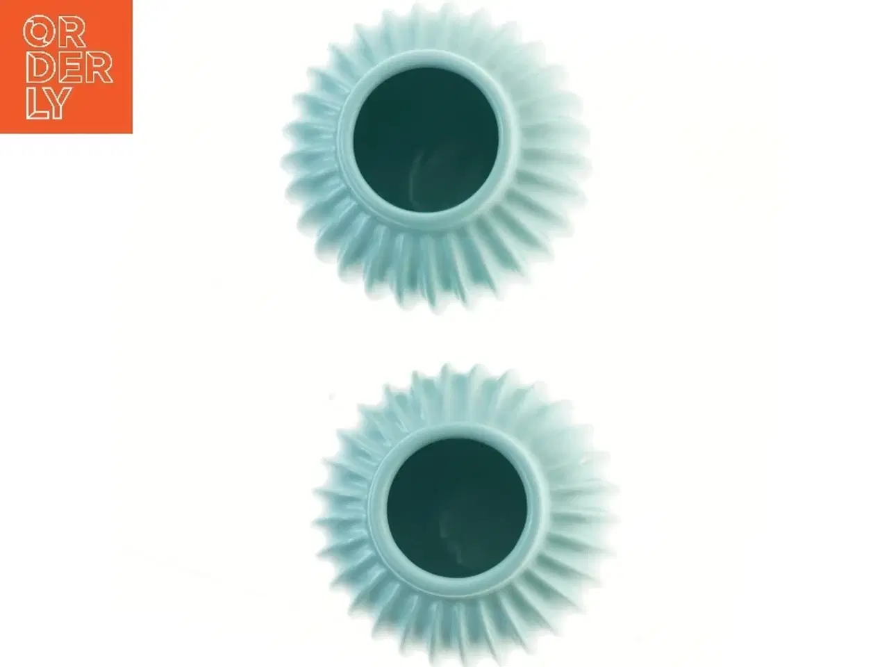 Billede 2 - Lyseblå vaser sæt fra Lucie Kaas (str. 10 cm)