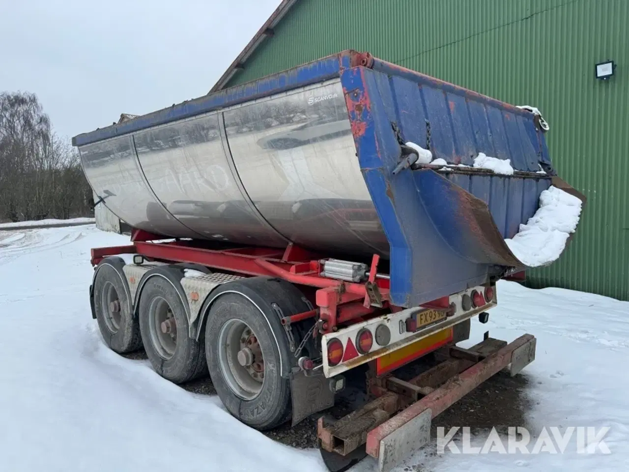 Billede 4 - Asfaltkærre Nopa Ktk220 3 akslet med tippelad