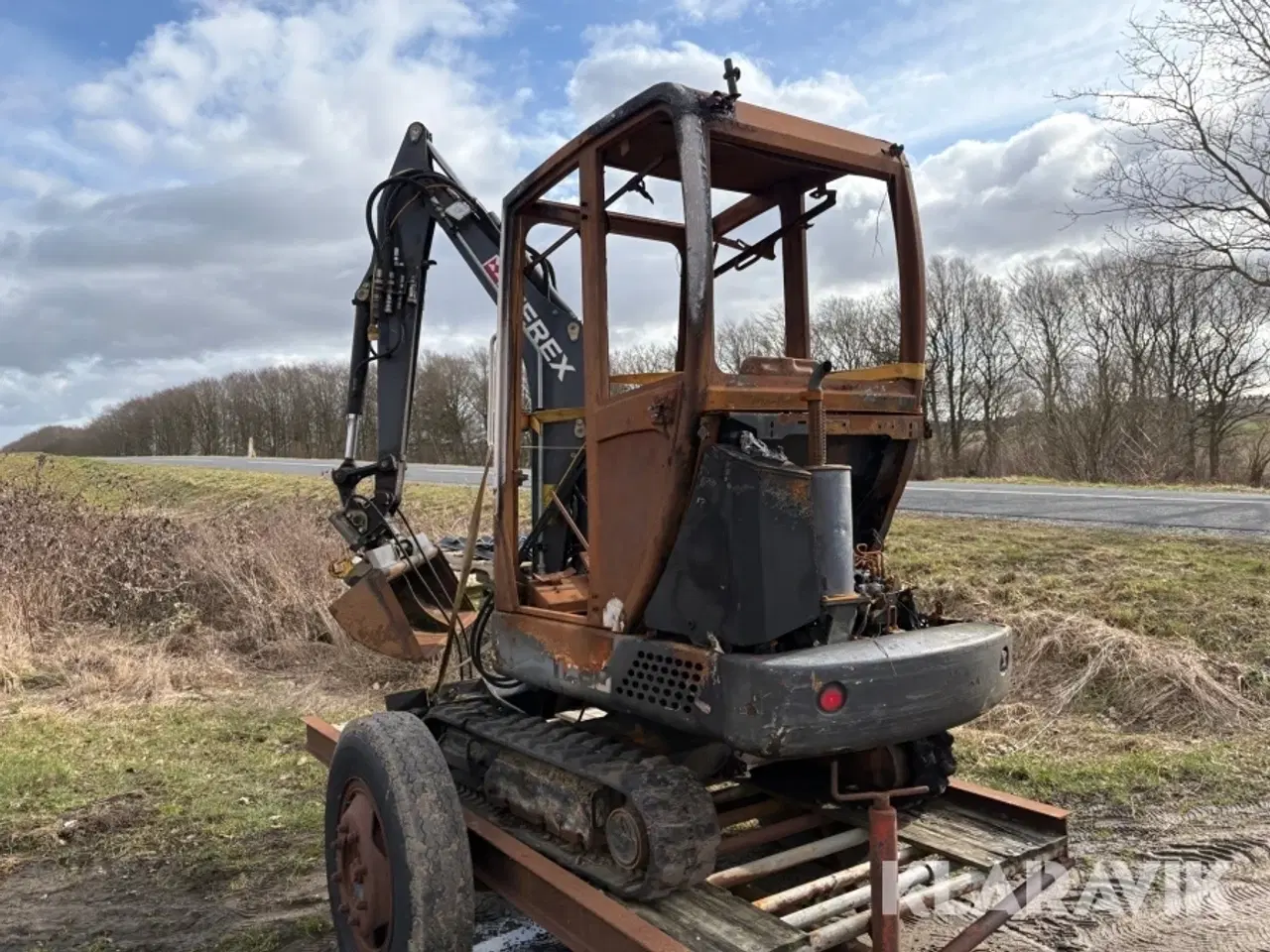 Billede 8 - Gravemaskine Terex Tc20 med blokvogn