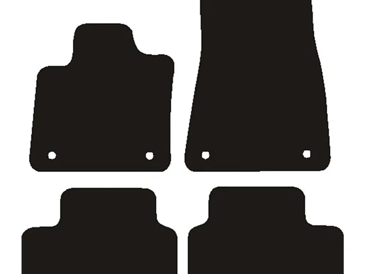 Billede 1 - Diamond velourmåtter Volvo XC40 Recharge, EX40 2021-