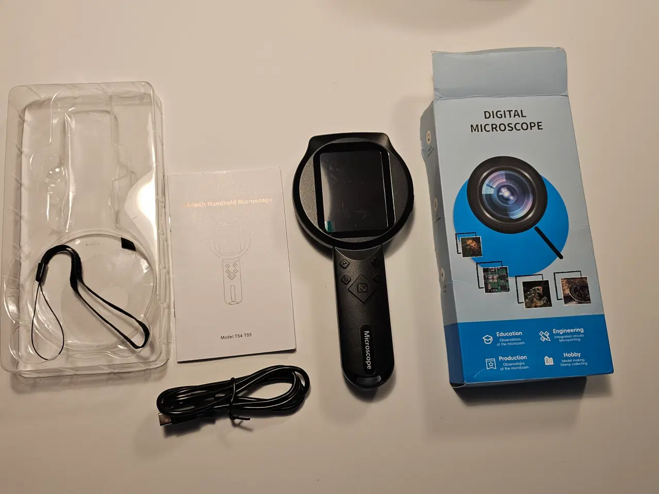 Billede 1 - Digital Lup/microskop med 100x forstørrelse - LED