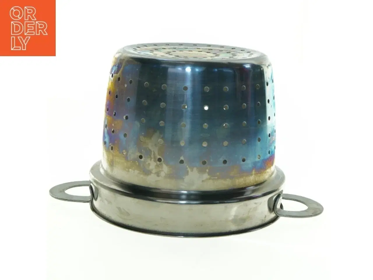 Billede 2 - Rustfrit stål dørslag fra IKEA (str. Diameter 19 h 15 cm)