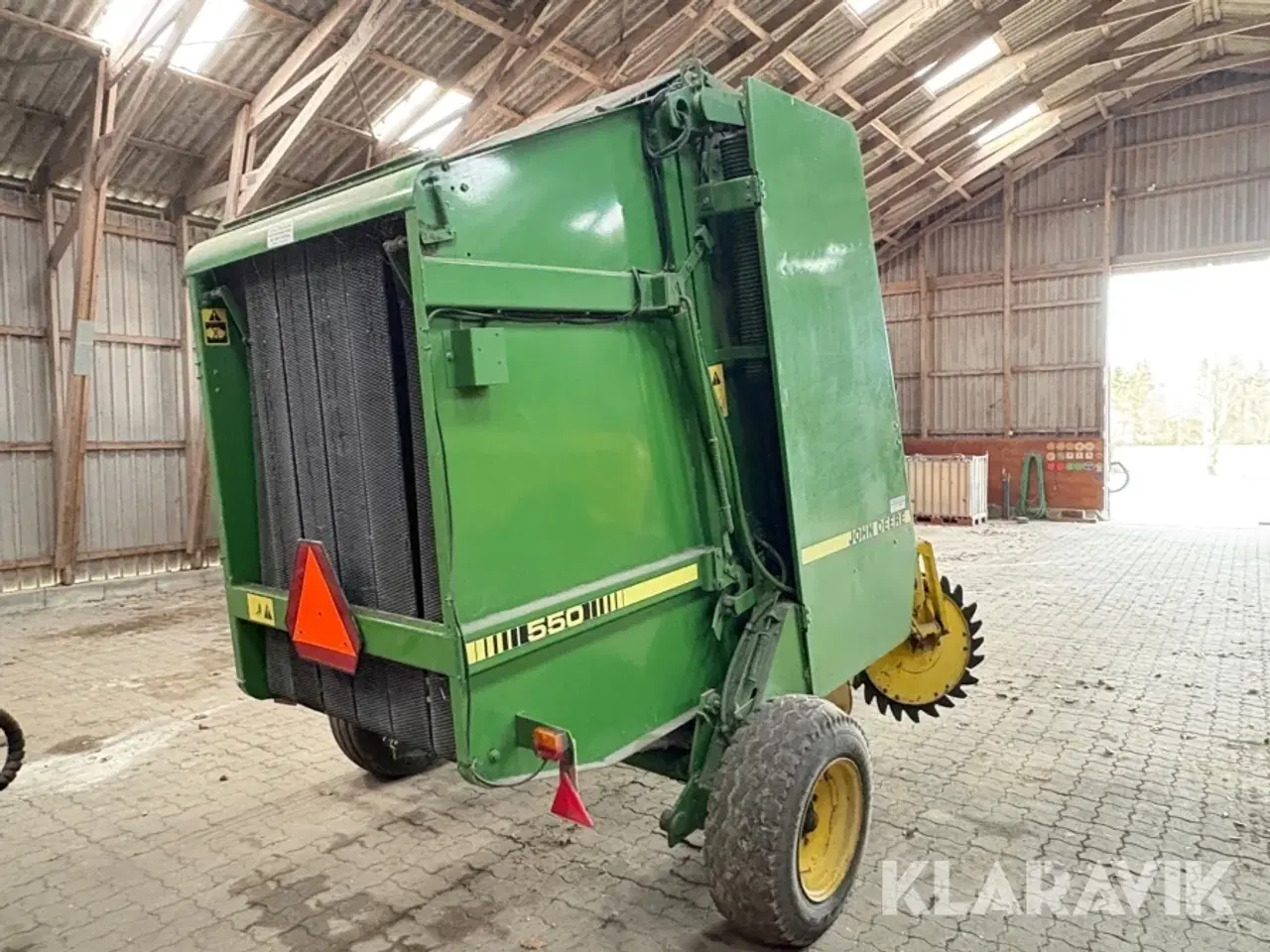 Billede 3 - Rundballepresser John deere 550