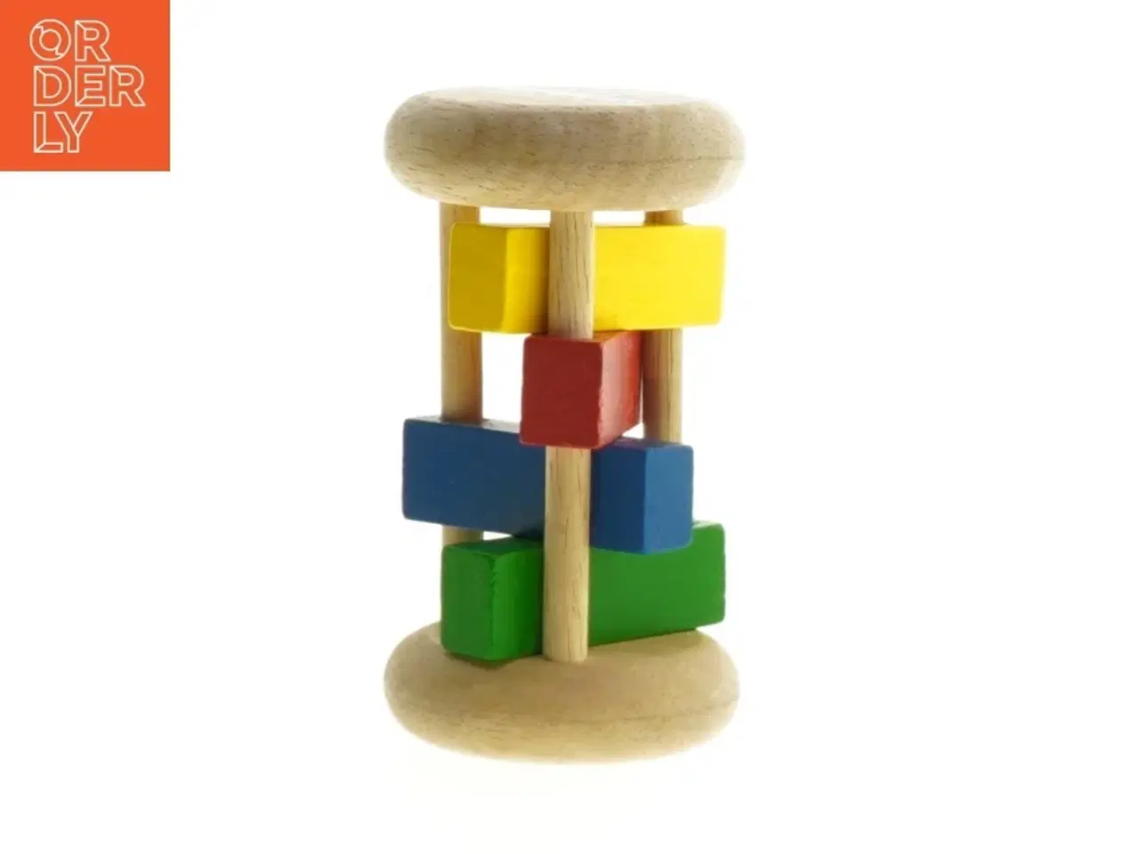 Billede 1 - Træ rangle fra Bambino (str. 12,5 cm)