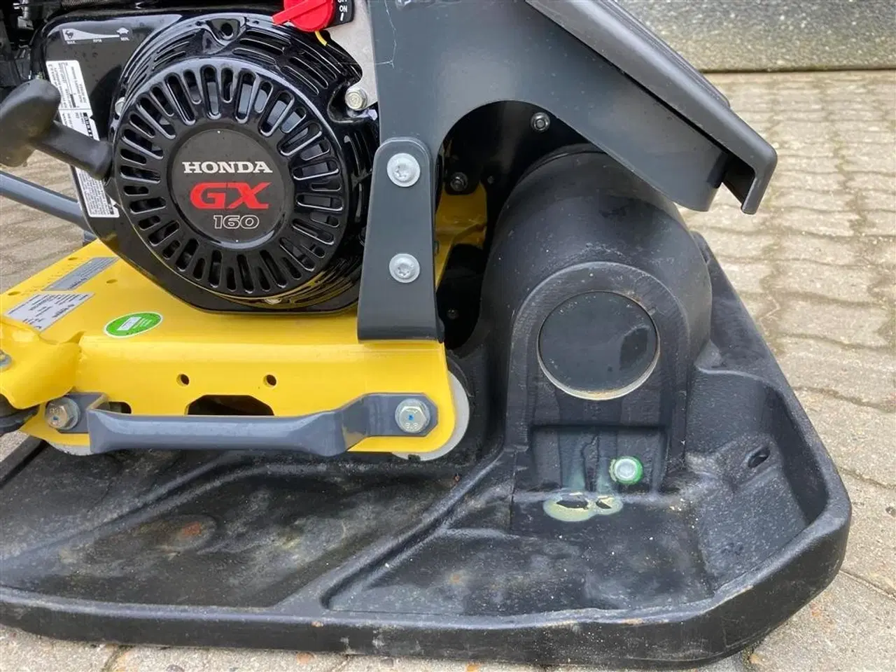 Billede 10 - Bomag BP 25/50 Håndtagsregulering af vibrationer og ondrejninger
