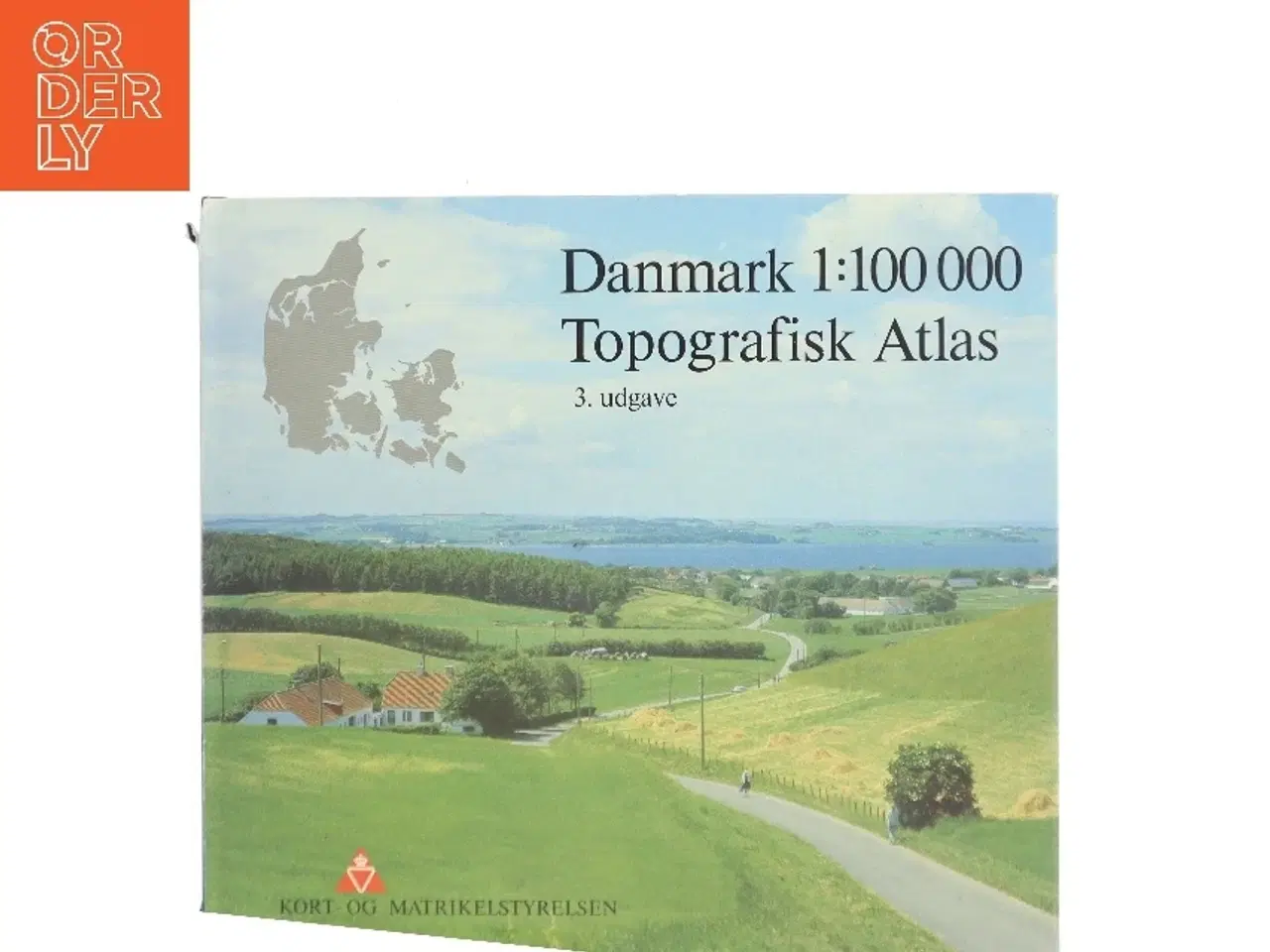 Billede 1 - Danmark 1:100 000 Topografisk Atlas (Bog)