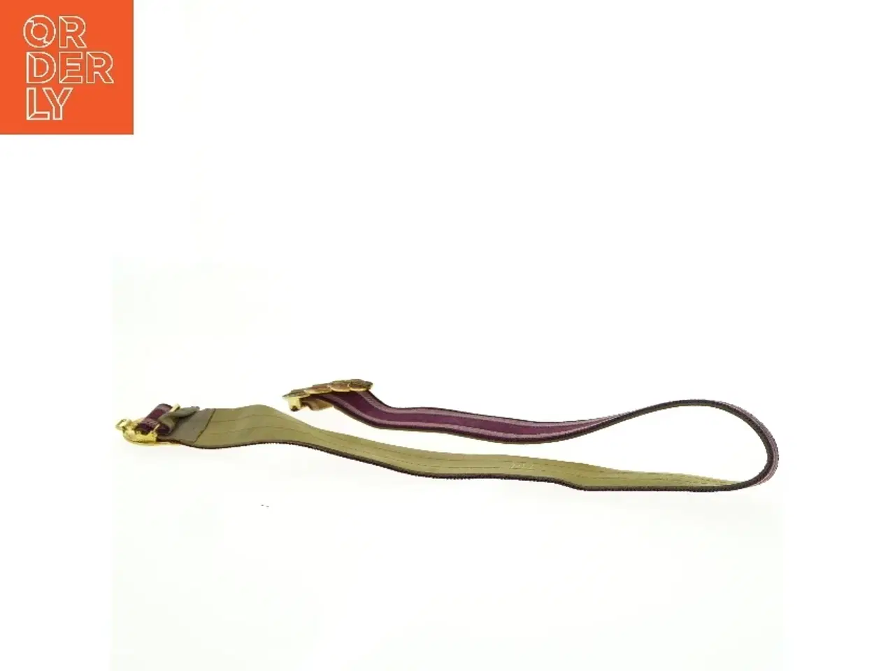 Billede 2 - Bælte med dekorative cirkler fra Elle Bijou Wien (str. Længde. 86 cm. b. 4 cm)