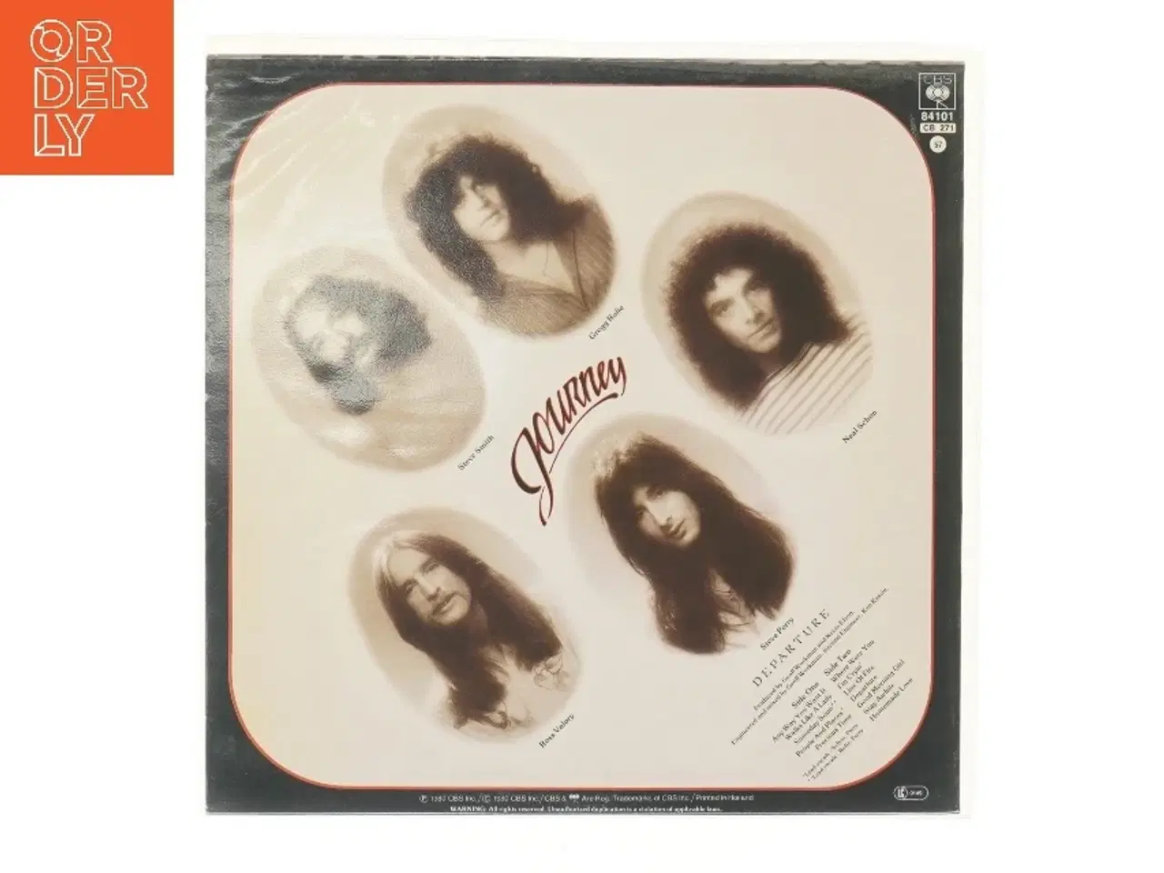Billede 2 - Journey - Departure LP fra CBS Records
