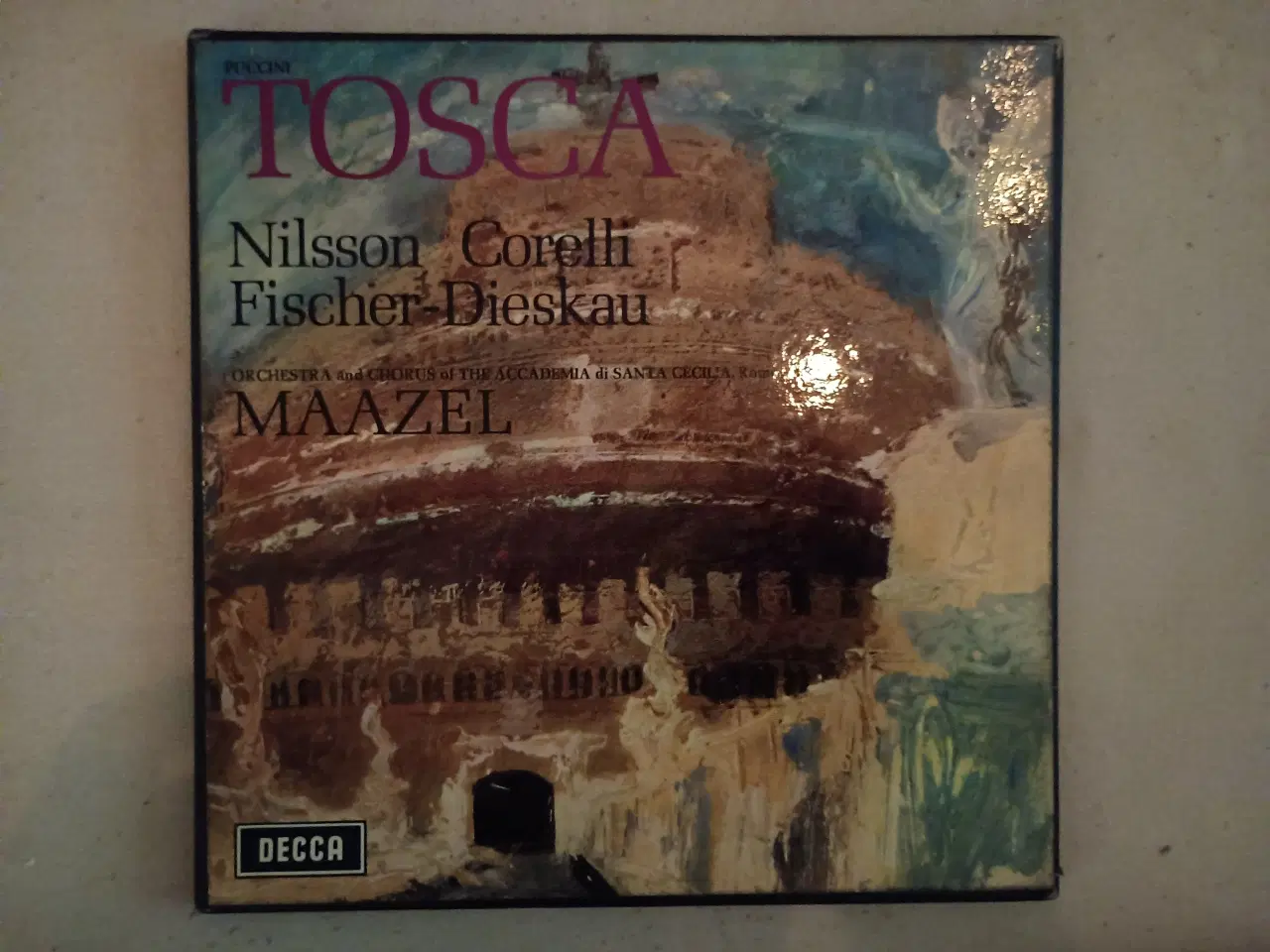 Billede 1 - Tosca box sæt på vinyl.