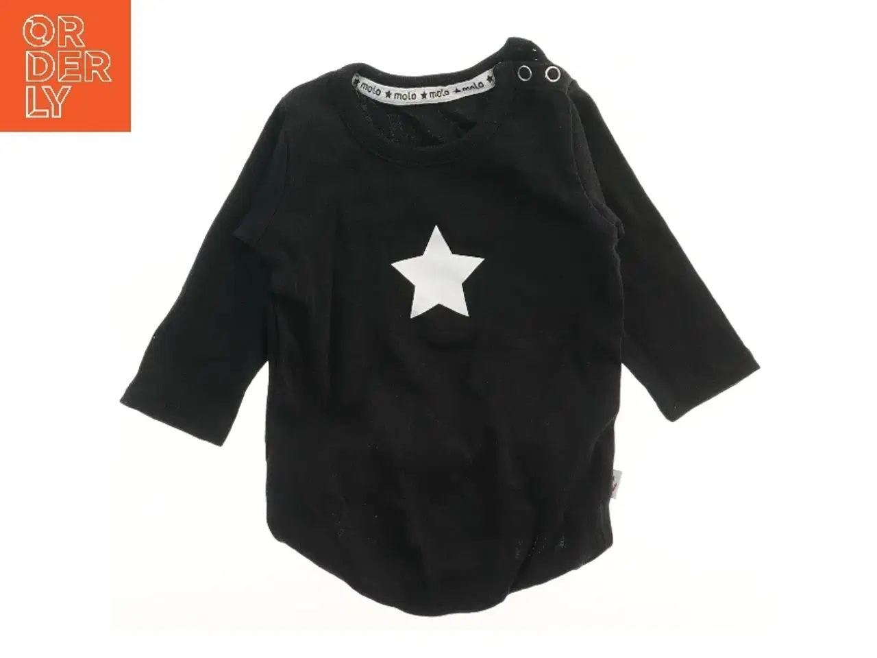 Billede 2 - Langærmet bodystocking med stjernedesign fra Molo (str. 56)