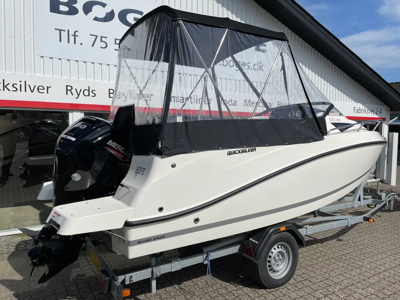 Billede 9 - Activ 505 Cabin med F80 Mercury-EFI 4 takt - inkl. 1300 kg Brenderup bådtrailer