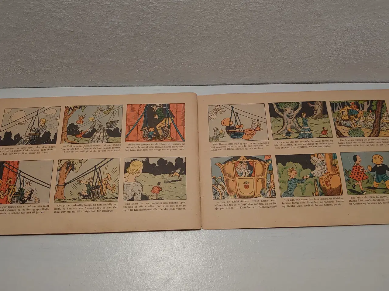 Billede 4 - Bamse hjælper Klokkeblomst. 1.udg.1.oplag. 1949.