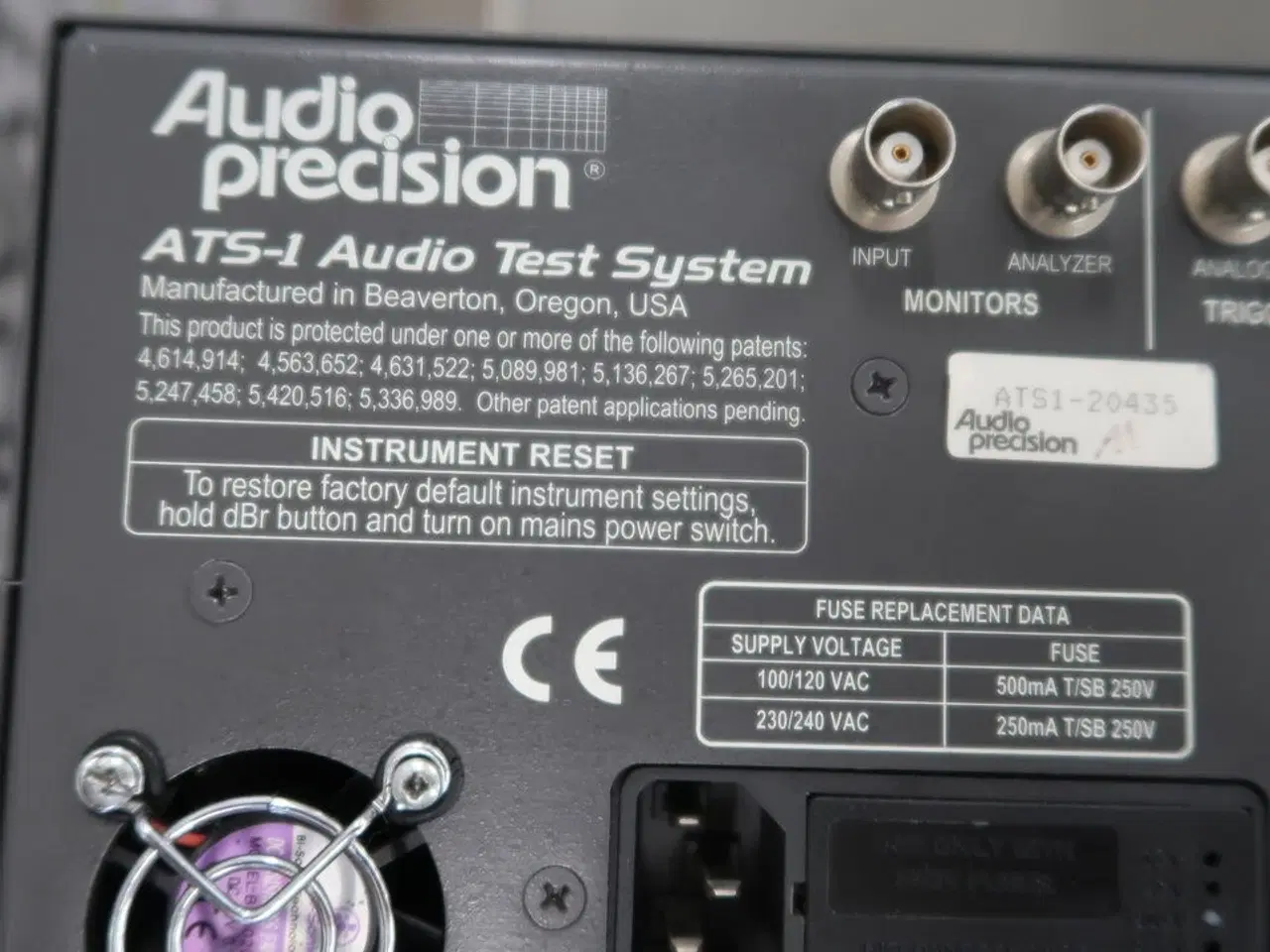 Billede 6 - Audio Test System ATS-1 Dual Domain AUDIO PRECISION