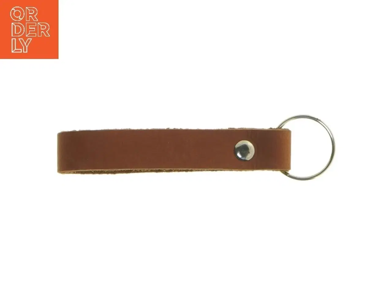 Billede 5 - læder nøglering 'Verdens bedste Far' (str. 12 cm)