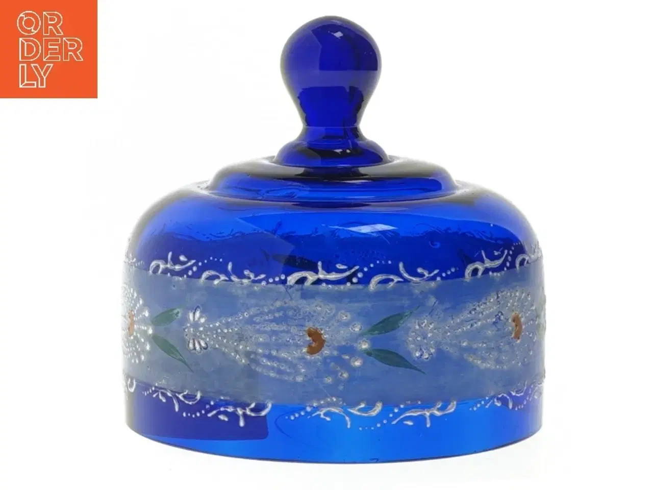 Billede 1 - Antik glaskuppel (str. Ø 13 cm)