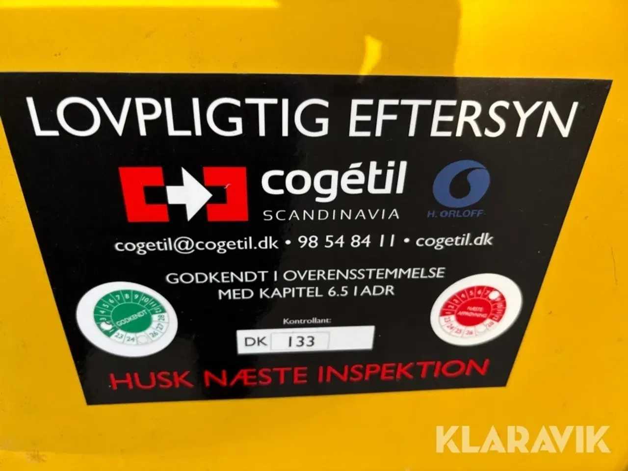 Billede 7 - Dieseltank 1500 liter med pumpe