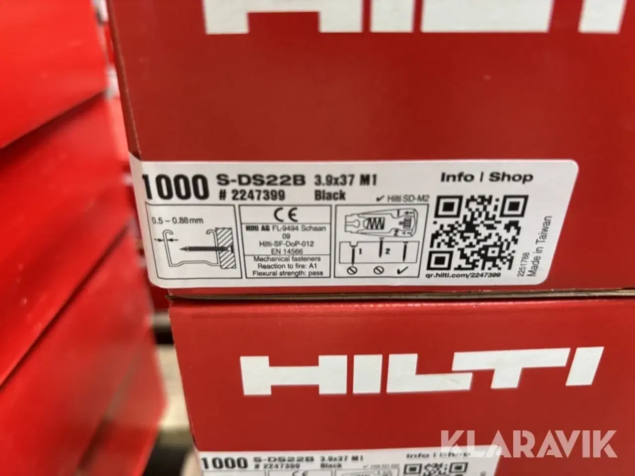 Billede 9 - Gipsskruer Hilti 64 kasser