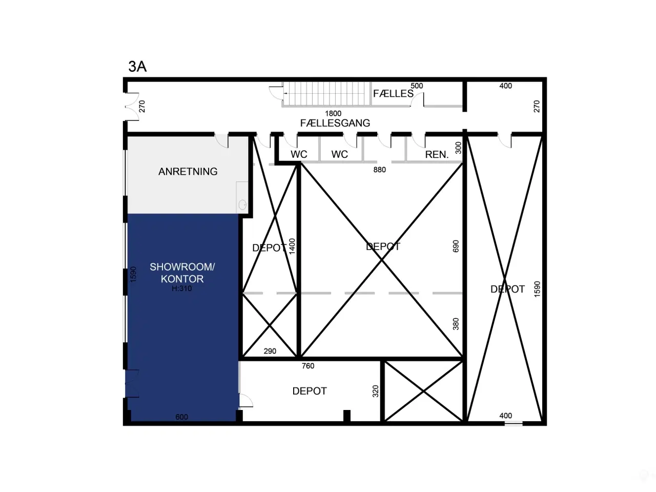 Billede 7 - Stor kontor og lagerejendom med ledige lejemål i varierende størrelser som gør det muligt at finde et lejemål efter behov