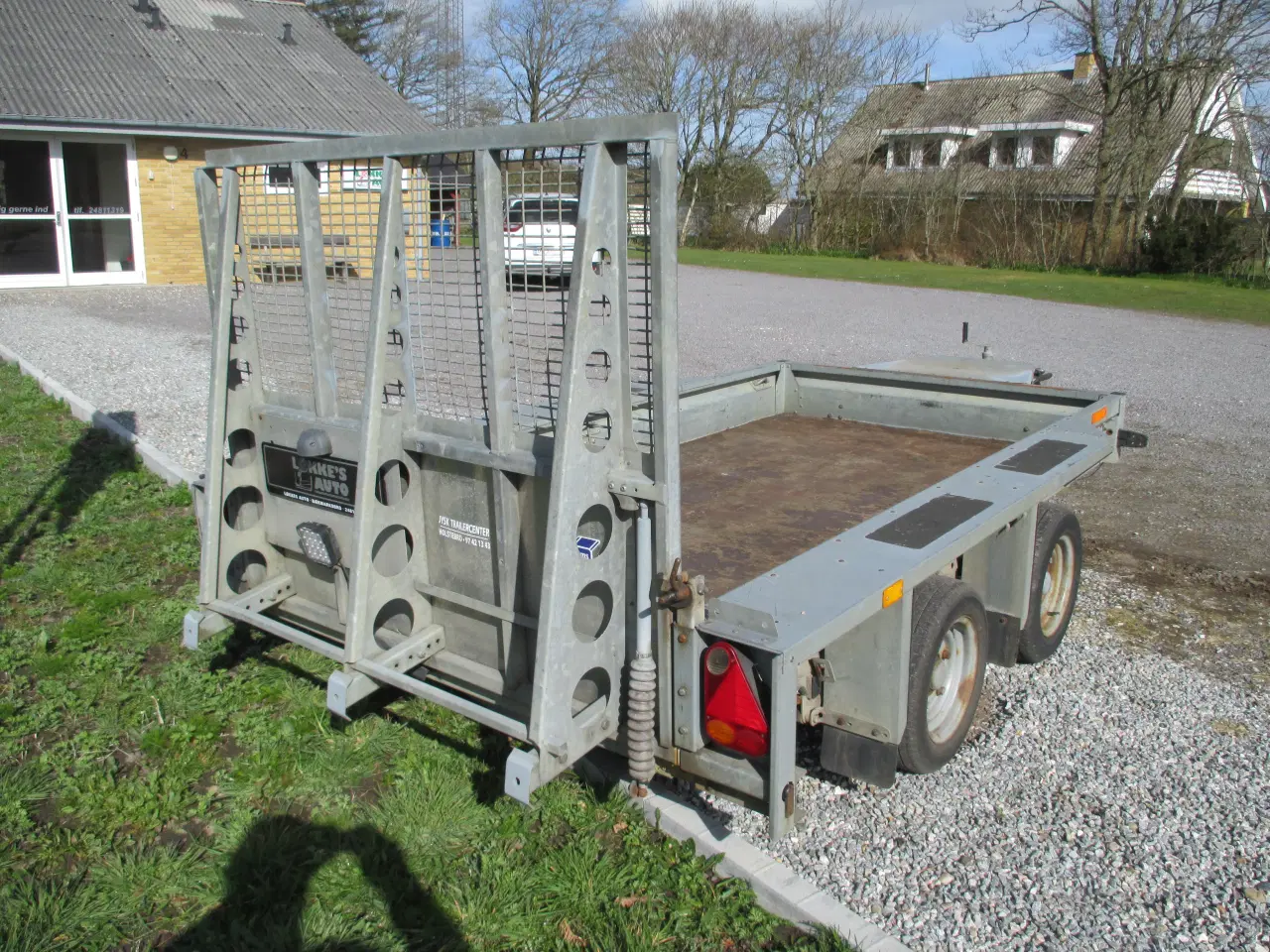 Billede 3 -  Ifoe Williams Maskintrailer med rampe 3500Kg