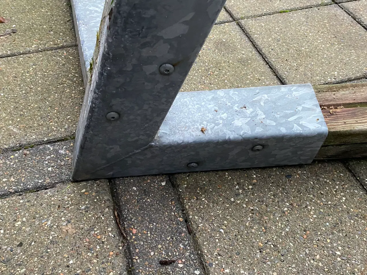 Billede 2 - Galvaniseret bom til gyynge