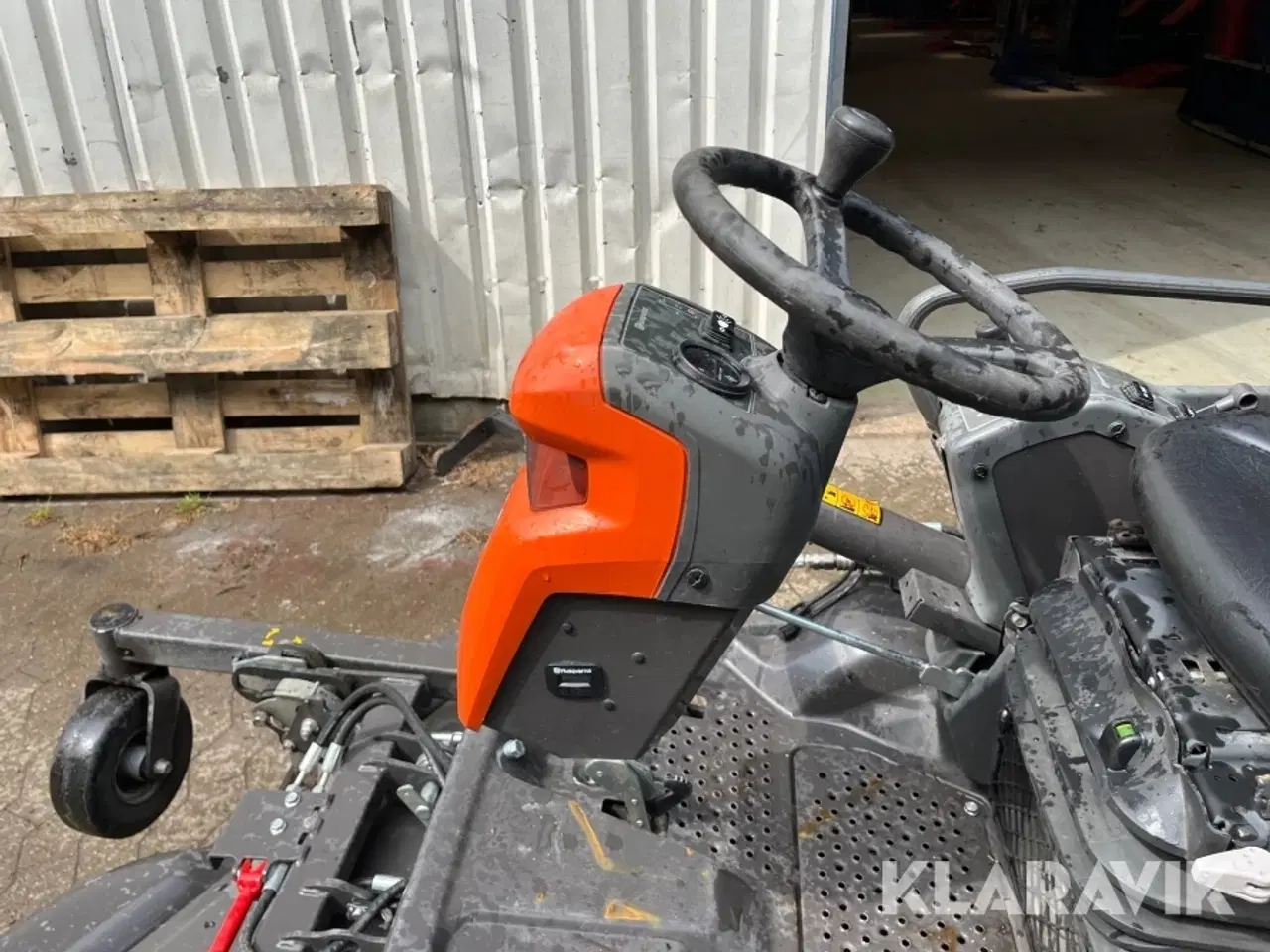 Billede 9 - Græsslåmaskine Husqvarna P 525D med slagleklipper