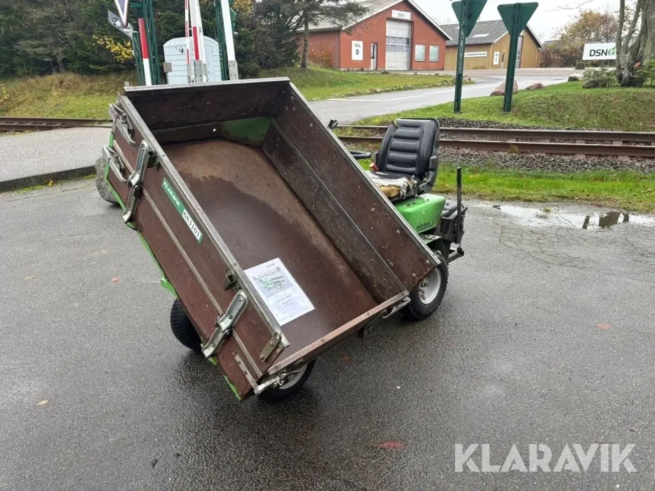 Billede 3 - Mini Dumper Nicodan 450 H med hydraulisk tiplad