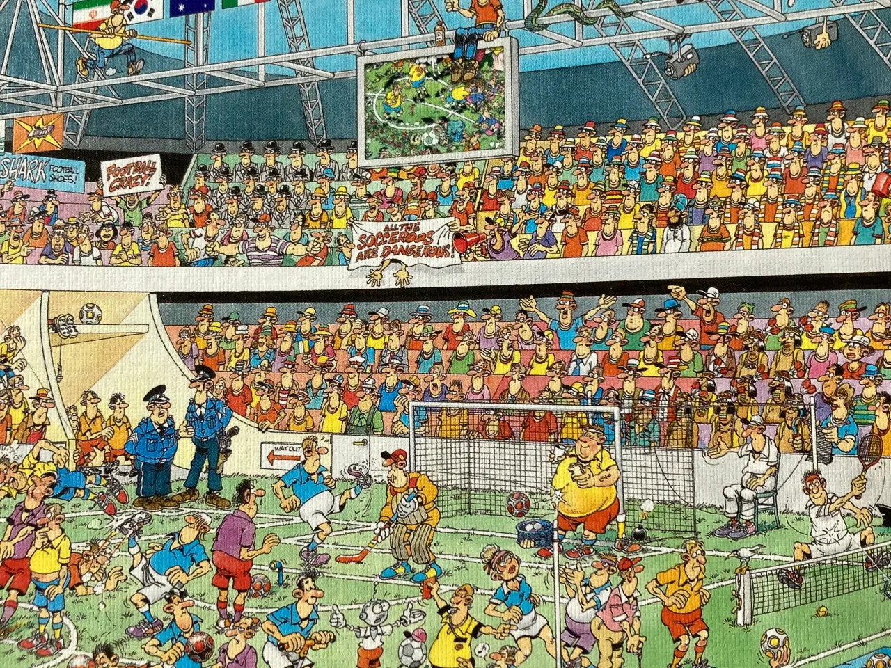 Billede 4 - Puslespil 1000 brikker JAN van HAASTEREN