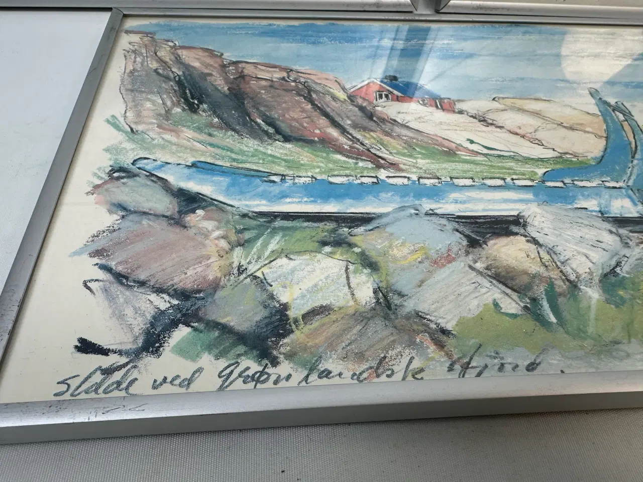 Billede 9 - 3 stk. grønlands tegninger (Poul Johansen) 