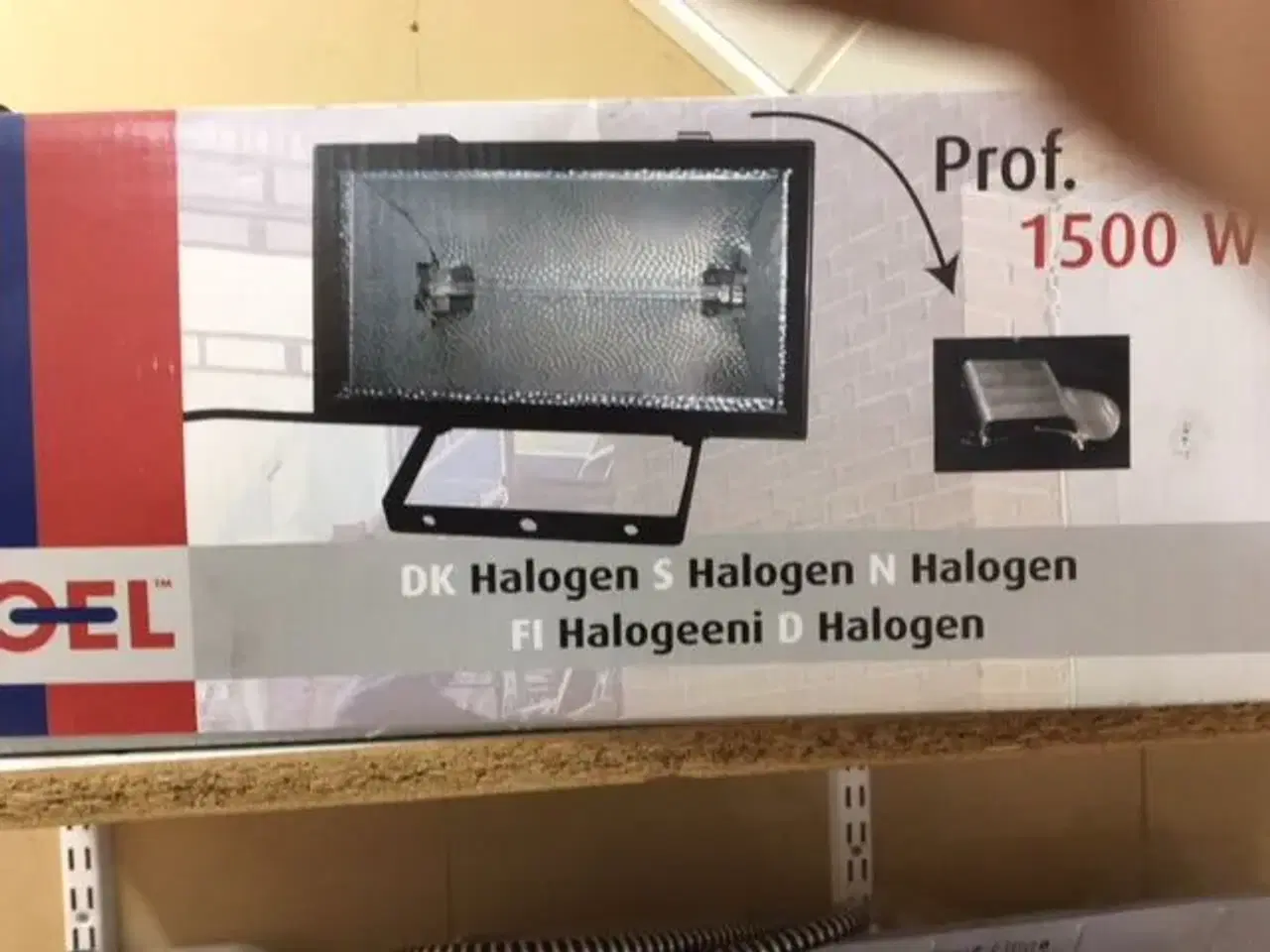 Billede 1 - Halogen arbejds lampe