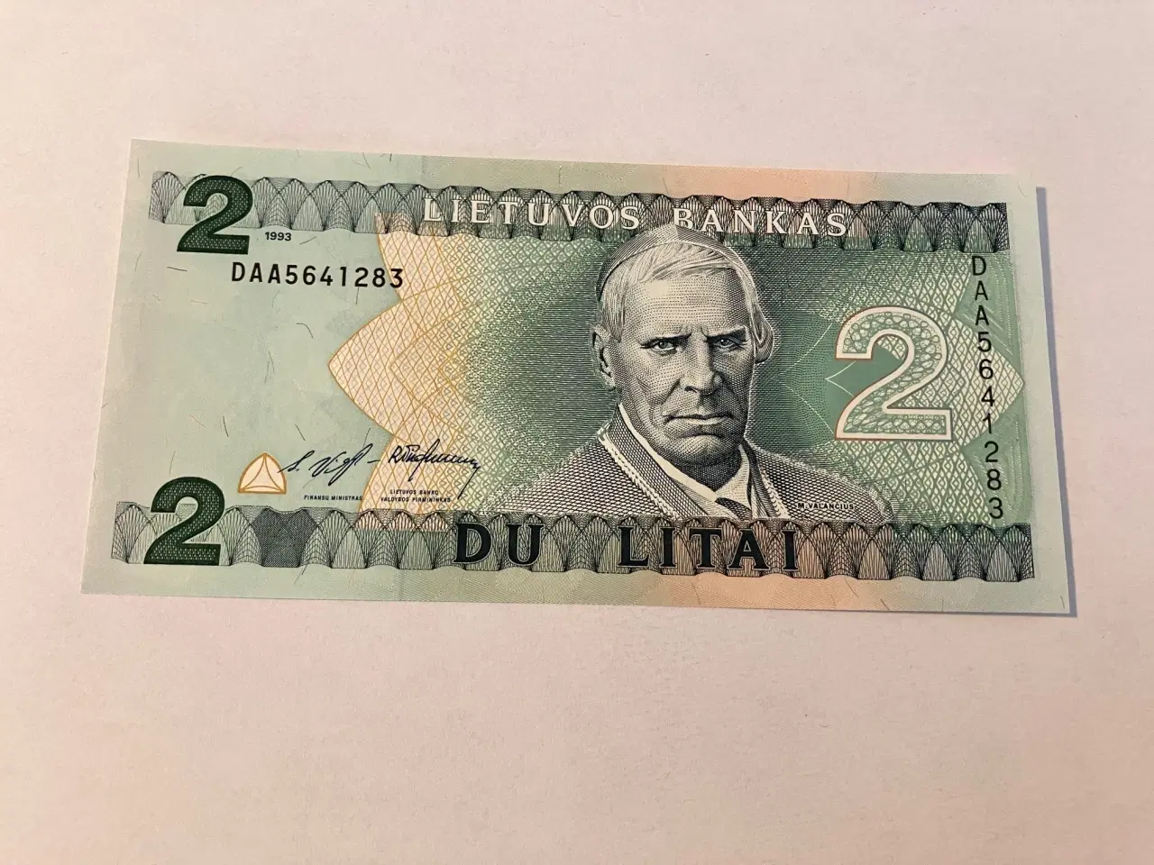 Billede 1 - 2 Litai 1993 Lithuania