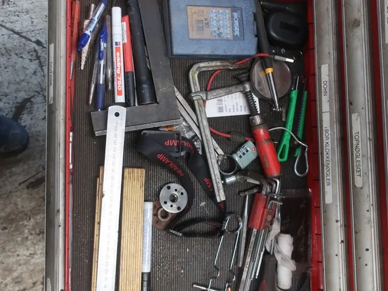 Billede 9 - Værktøjsvogn med div. Værktøj